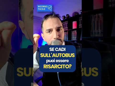 Se l’ autobus fa una frenata brusca e ti fai male, puoi essere risarcito?