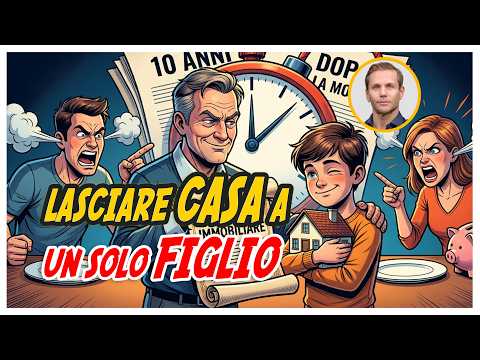 Un genitore può INTESTARE CASA a un solo figlio? | Avv. Angelo Greco