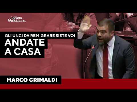 Grimaldi imbufalito contro il decreto sicurezza: “Rimpatri? Gli unici da remigrare siete voi”