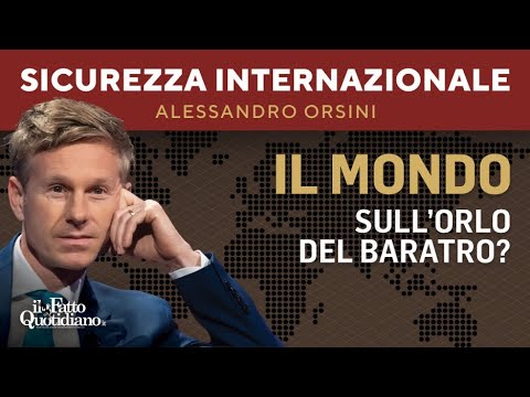 Il mondo sull’orlo del baratro? La diretta con Alessandro Orsini