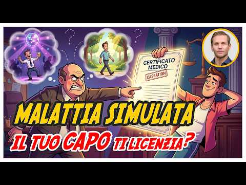 MALATTIA SIMULATA: perchè il tuo capo non può licenziarti “a sensazione” | Avv. Angelo Greco