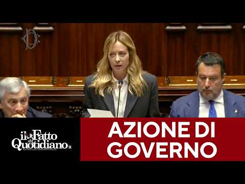 Meloni alla Camera per una informativa urgente sull’azione di governo: l’intervento integrale