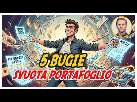 MERCATO ENERGIA: 5 Bugie che ti svuotano il portafoglio | Avv. Angelo Greco