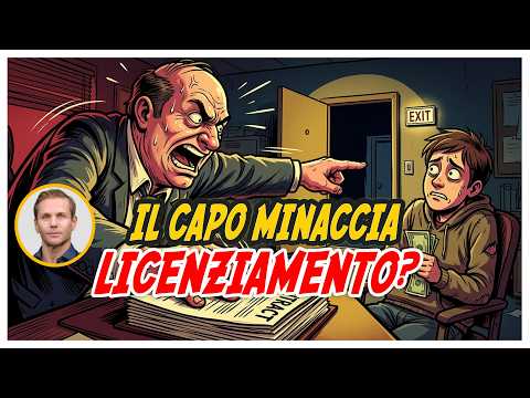 MINACCE di LICENZIAMENTO: è reato? | Avv. Angelo Greco