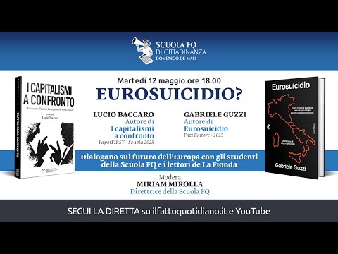 Eurosuicidio? Il dialogo tra Lucio Baccaro e Gabriele Guzzi sul futuro dell’Europa