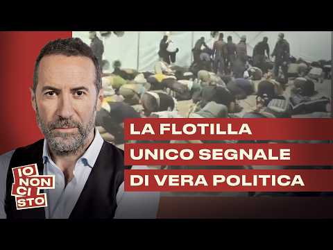La flotilla, unico segnale di vera politica