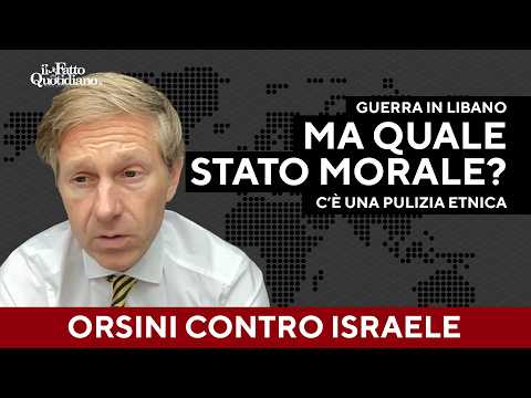 Orsini: “Altro che Stato morale: ecco cosa stanno facendo davvero i soldati israeliani”