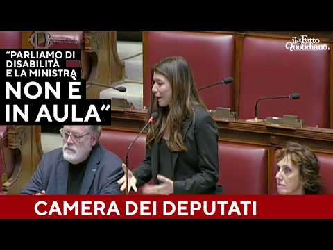 Sportiello (M5s) contro il governo: “Qui a parlare di disabilità ma la ministra non c’è”
