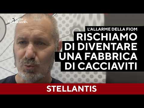 Stellantis, Fiom: “Italia in emergenza e tagliata fuori dalle alleanze con i cinesi”