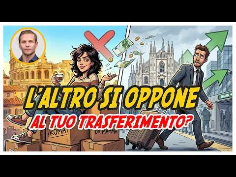 TRASLOCO OBBLIGATORIO? Se non segui il coniuge perdi il mantenimento! | Avv. Angelo Greco