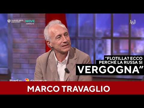 Travaglio asfalta La Russa: “La sua battuta sulla Flotilla? Vi spiego perché si vergogna”