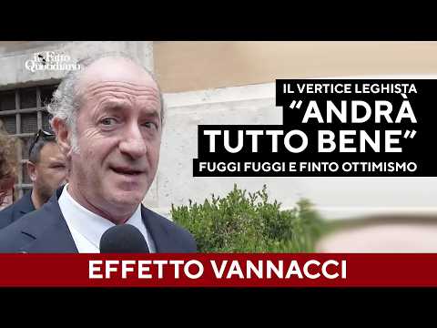 “Andrà bene”: leghisti tra fuggi fuggi e ottimismo ostentato dopo il vertice sull’effetto Vannacci