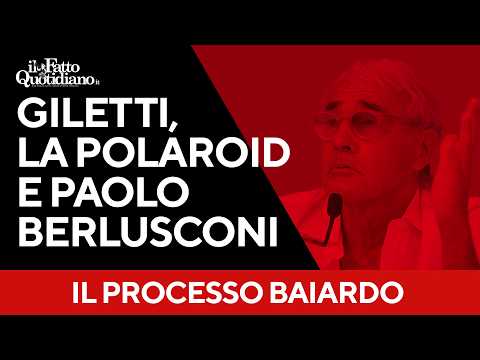 Giletti, la polaroid e l’incontro con Paolo Berlusconi. Marco Lillo racconta il processo Baiardo
