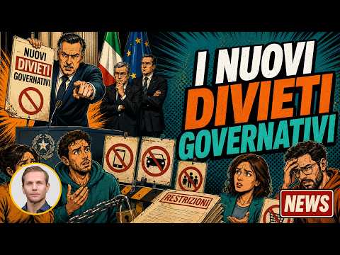 I NUOVI DIVIETI GOVERNATIVI | Avv. Angelo Greco