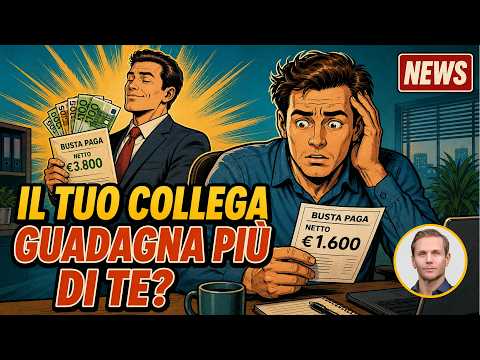 IL TUO COLLEGA GUADAGNA PIÙ DI TE? | Avv. Angelo Greco