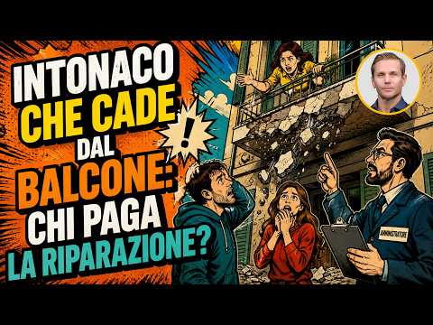 INTONACO CHE CADE DAL BALCONE: Chi paga la riparazione? | Avv. Angelo Greco