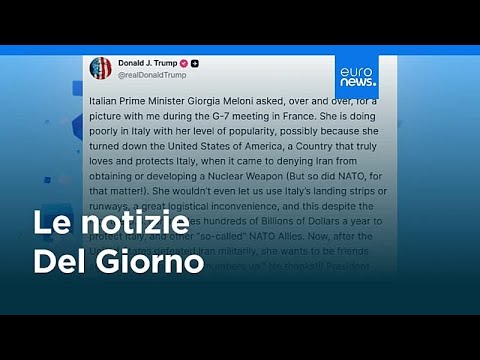 Le notizie del giorno | 21 giugno 2026 – Mattino