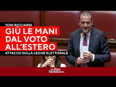 Legge elettorale, Toni Ricciardi: “Siete ossessionati dalle prerogative del Capo dello Stato”