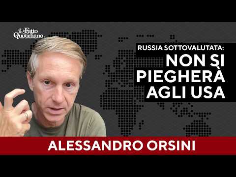 “L’Ucraina è un Paese finito”: Orsini attacca la narrazione occidentale sulla guerra