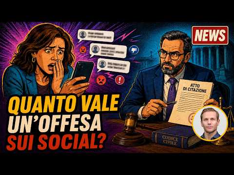 QUANTO VALE UN INSULTO SUI SOCIAL? ECCO COME SI CALCOLA IL RISARCIMENTO | Avv. Angelo Greco