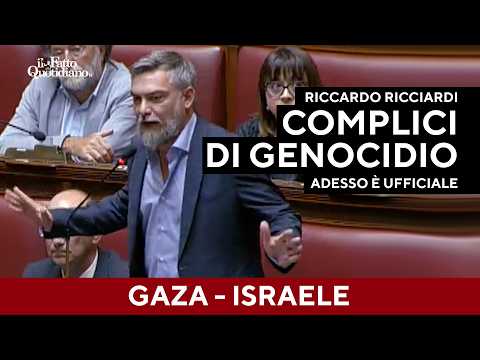Ricciardi: “L’intento genocidiario di Israele ora è certificato dall’Onu, ora cosa avete da dire?”