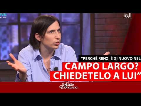 Schlein: “Perché Renzi è di nuovo nel campo largo? Chiedetelo a lui. Noi lavoriamo sui contenuti”