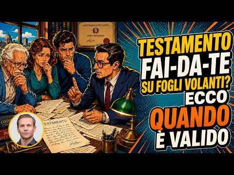 TESTAMENTO FAI-DA-TE SU FOGLI VOLANTI? ECCO QUANDO È VALIDO (E QUANDO NO!) | Avv. Angelo Greco