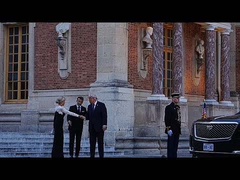 Trump a Versailles per una cena con Macron