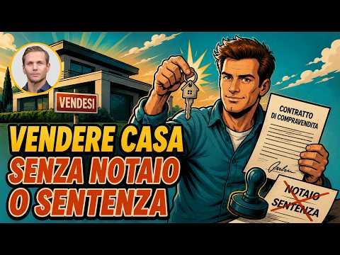 VENDERE CASA SENZA NOTAIO O SENTENZA? IL TRUCCO DELL’USUCAPIONE “AL VOLO” | Avv. Angelo Greco