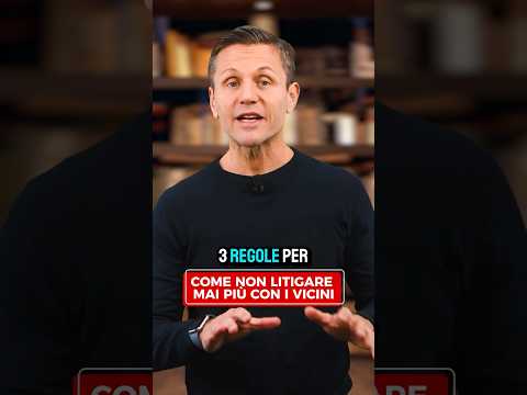 VICINI DI CASA: Le 3 regole CHE DEVI CONOSCERE | Avv. Angelo Greco