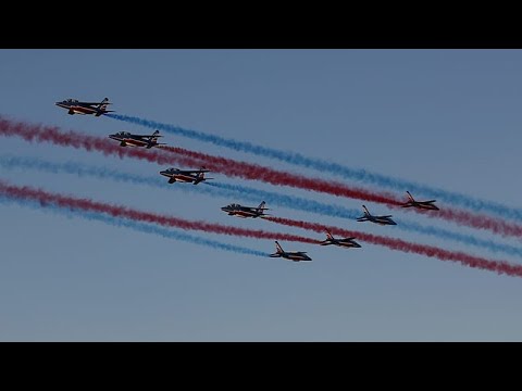 Video: i jet francesi sorvolano Washington per l’anniversario USA