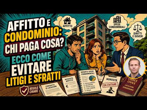 AFFITTO E CONDOMINIO: CHI PAGA COSA? ECCO COME EVITARE LITIGI E SFRATTI | Avv. Angelo Greco
