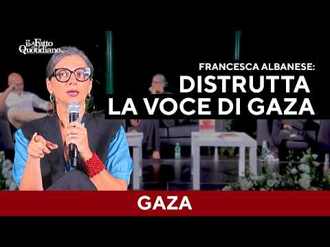 Albanese accusa i media: “C’è stata complicità nell’incitamento al genocidio”