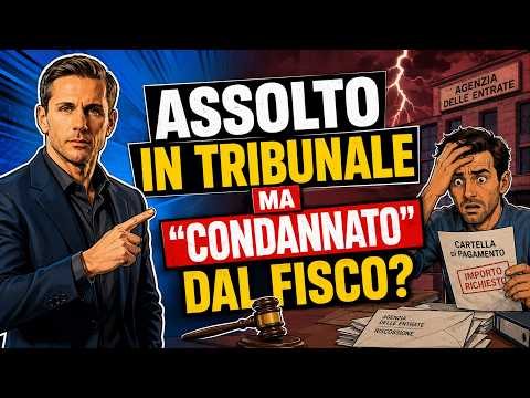 ASSOLTO IN TRIBUNALE MA “CONDANNATO” DAL FISCO? LA VERITÀ SUL DOPPIO PROCESSO! | Avv. Angelo Greco