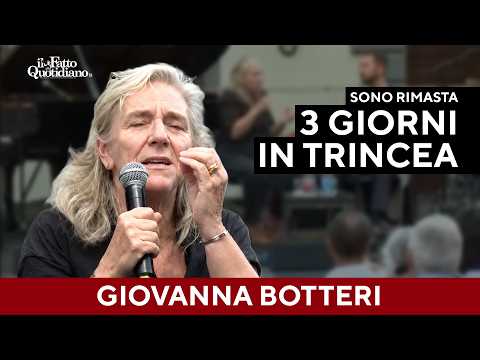 Botteri a Scanzi: “3 giorni in una trincea, lì ho capito cos’è davvero la guerra”