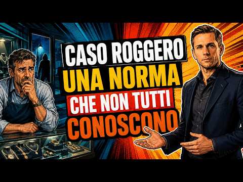 CASO ROGGERO UNA NORMA CHE NON TUTTI CONOSCONO | Avv. Angelo Greco