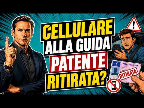 CELLULARE ALLA GUIDA: TI TOLGONO LA PATENTE SUBITO? Ecco la verità | Avv. Angelo Greco
