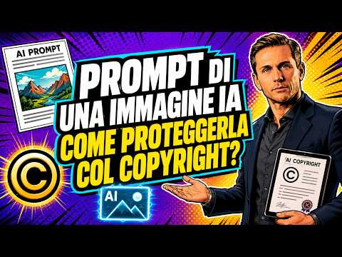 COME DEVE ESSERE IL PROMPT DI UNA IMMAGINE IA PER PROTEGGERLA COL COPYRIGHT?| Avv. Angelo Greco
