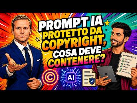 COSA DEVE CONTENERE IL PROMPT DI UNA CANZONE IA PER ESSERE PROTETTO DAL COPYRIGHT?|Avv. Angelo Greco