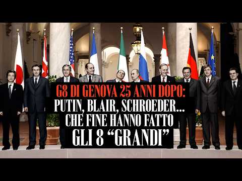 G8 di Genova: Putin, Blair, Schroeder… che fine hanno fatto gli 8 “grandi”?