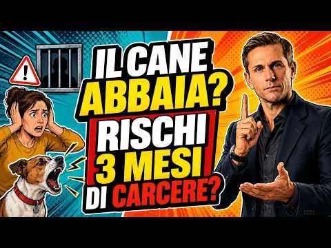 IL CANE ABBAIA? ECCO QUANDO RISCHI 3 MESI DI CARCERE | Avv. Angelo Greco