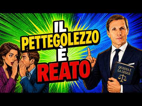 IL PETTEGOLEZZO È REATO | Avv. Angelo Greco