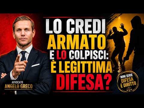 LA PAURA DI ESSERE AGGREDITI GIUSTIFICA SEMPRE LA REAZIONE? | Avv. Angelo Greco
