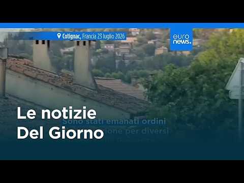 Le notizie del giorno | 25 luglio 2026 – Mattino