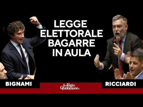 Legge elettorale, Bignami accusa le opposizioni: “Nascondetevi”. Ricciardi: “Abbiamo vinto”