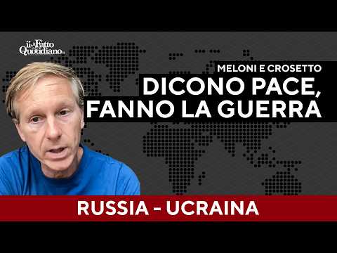 Orsini avverte Meloni e Crosetto: “In caso di attacco nucleare sarete corresponsabili”