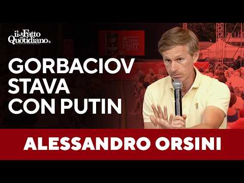 Orsini: “Gorbaciov condivideva le idee di Putin su NATO, Crimea e Occidente”