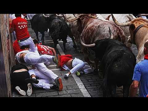 Pamplona, al via il festival di San Fermín con la famosa corsa dei tori