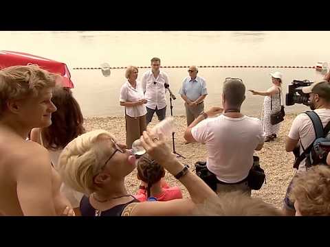 Per sfuggire al caldo, a Budapest c’è una nuova spiaggia libera
