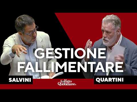Quartini e Iaria attaccano Salvini sui treni: “Ministro a intermittenza, gestione fallimentare”